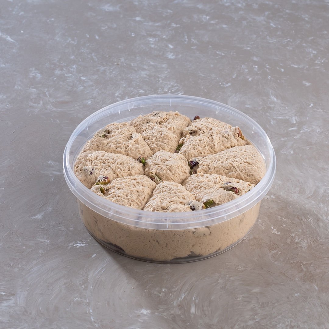 ANTEP FISTIKLI TAHİN HELVASI 1000GR. ''KOVA''