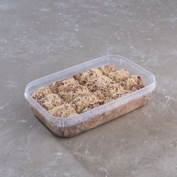 KAKAOLU TAHİN HELVASI 500GR. ''BAKLAVA DİLİMLİ''